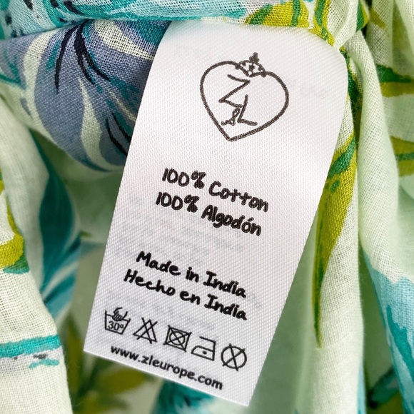 Z & L EUROPE Floral Print Swim Cover Up One Size - Picture 9 of 9